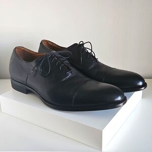 TIMBERLAND Mens Black Leather Oxford Shoes